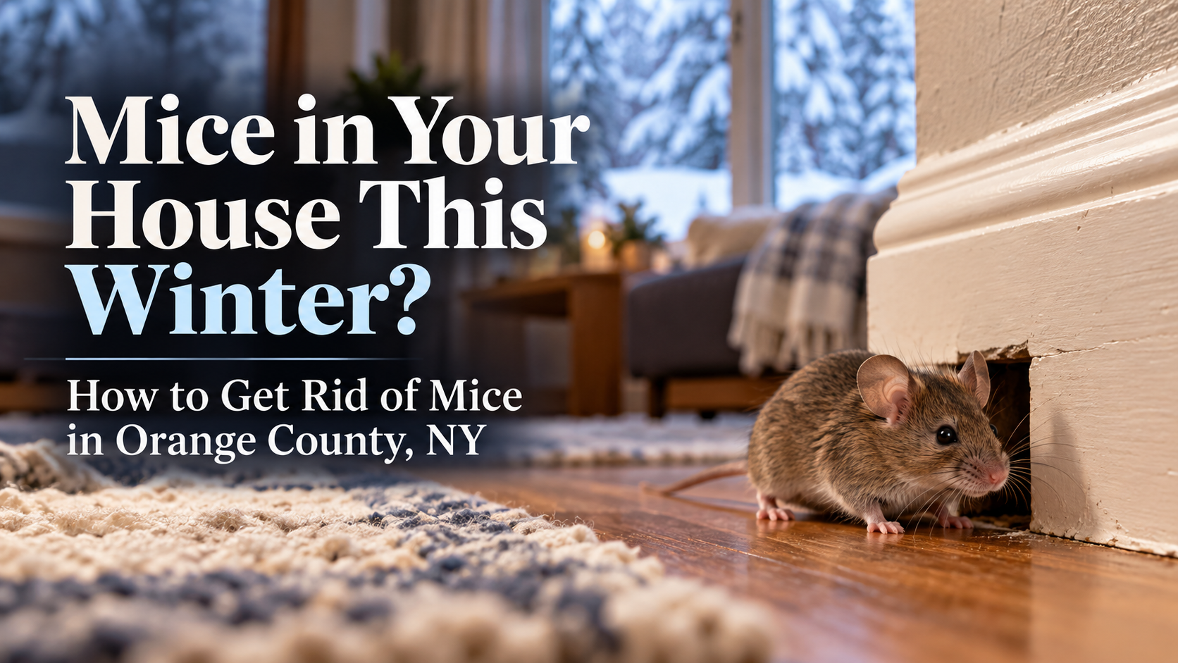 How to Get Rid of Mice This Winter in Orange County, NY